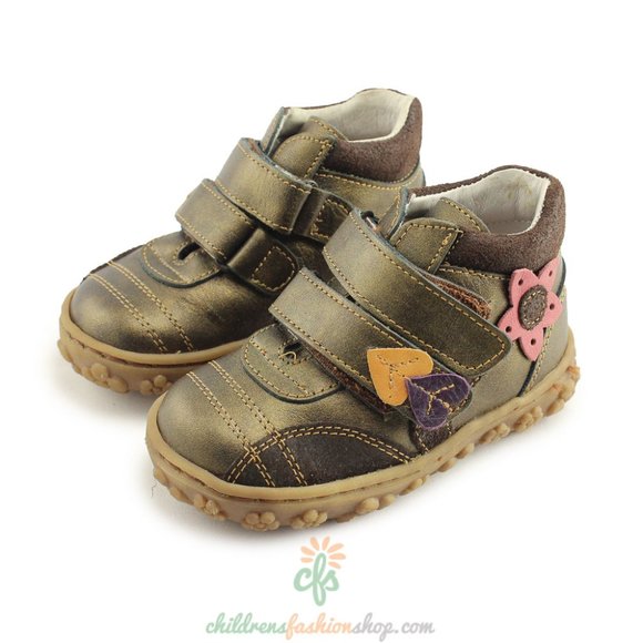 Andanines Girls Leather Shoes - Picture 1 of 4